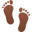 :footprints: